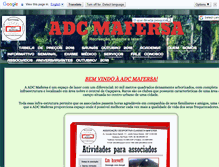 Tablet Screenshot of adcmafersa.com.br